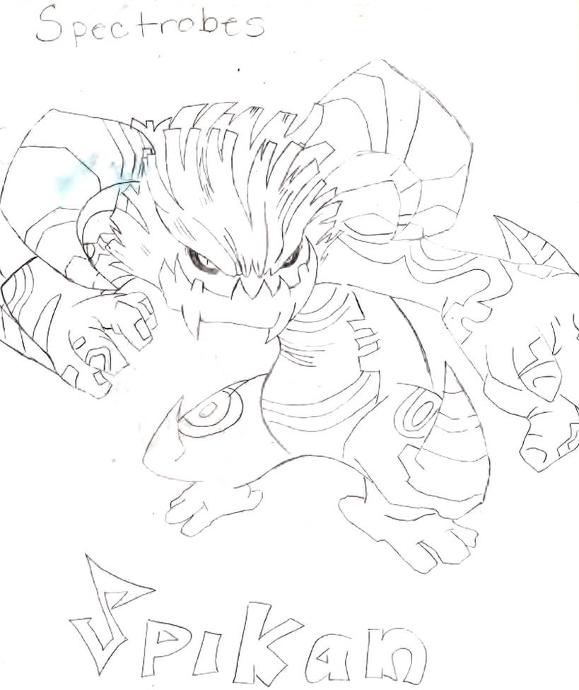 Spikan Old Drawing Spectrobes by illustica on DeviantArt