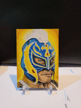 Rey Mysterio Jr.  Sketchcard