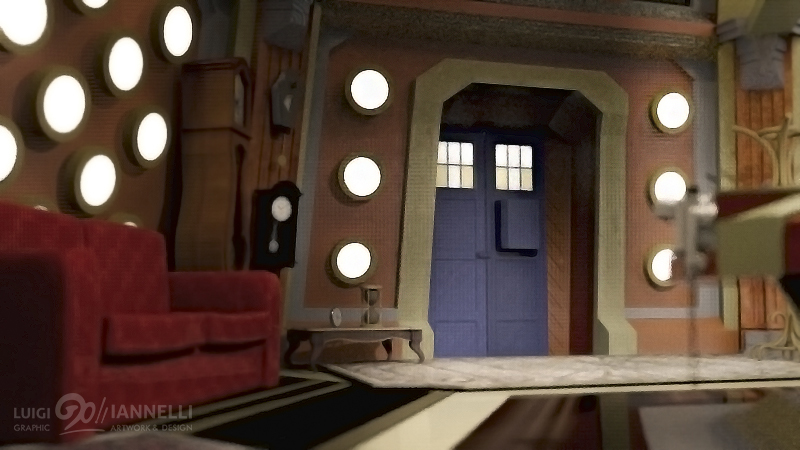 Custom TARDIS Console Room mark 2