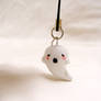 Ghosty Cell Phone Charm