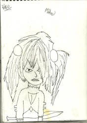 Scan: Goth Girl Sketch