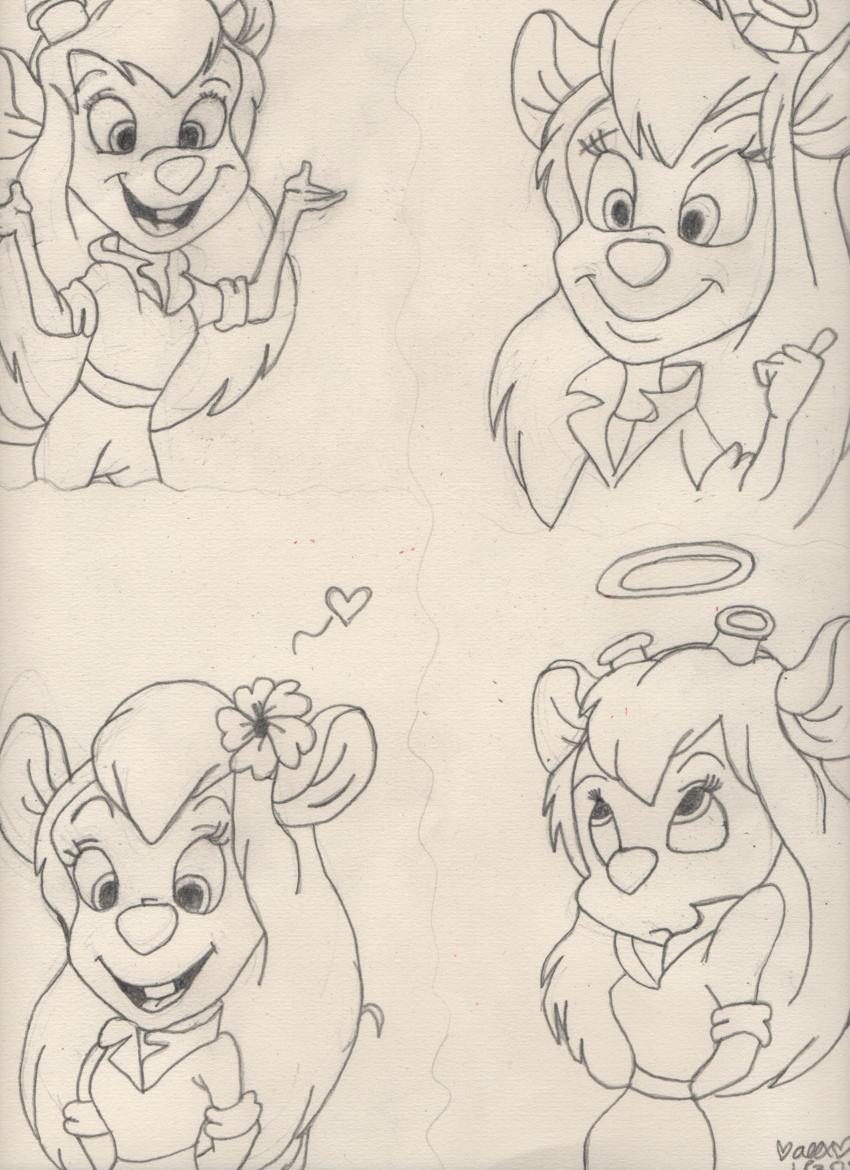 Gadget Hackwrench Sketches