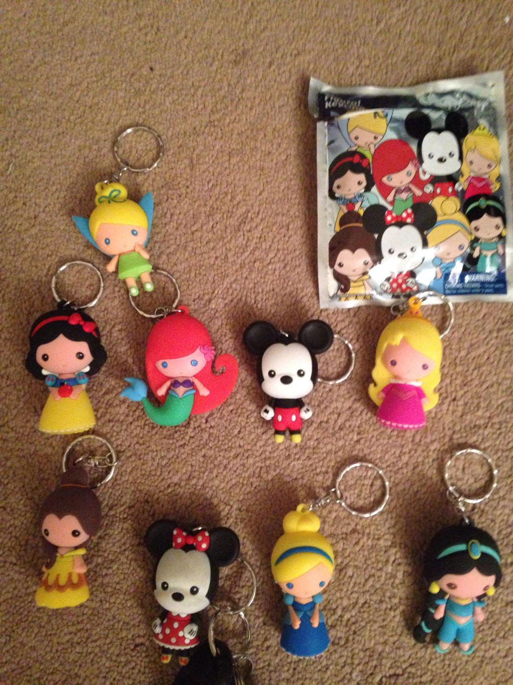 Key Rings Characters Disney Figural Key Rings: Series 1 collection by TheDisneyGoof on ...
