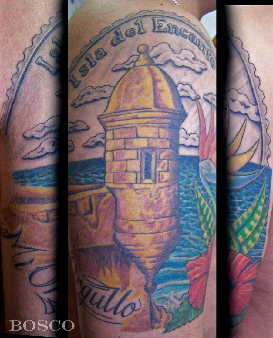 Puerto Rico Quarter Tattoo By Tattoobosco On Deviantart Puerto Rico Quarter Tattoo By Tattoobosco On Deviantart