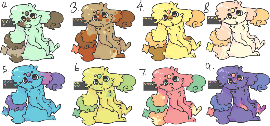 Dreambits Cheap Adoptables 2 - 9 CLOSED