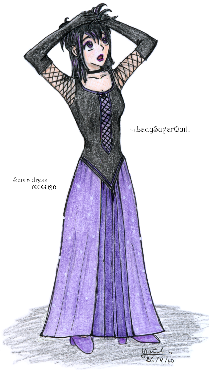 Sam's dress redesign