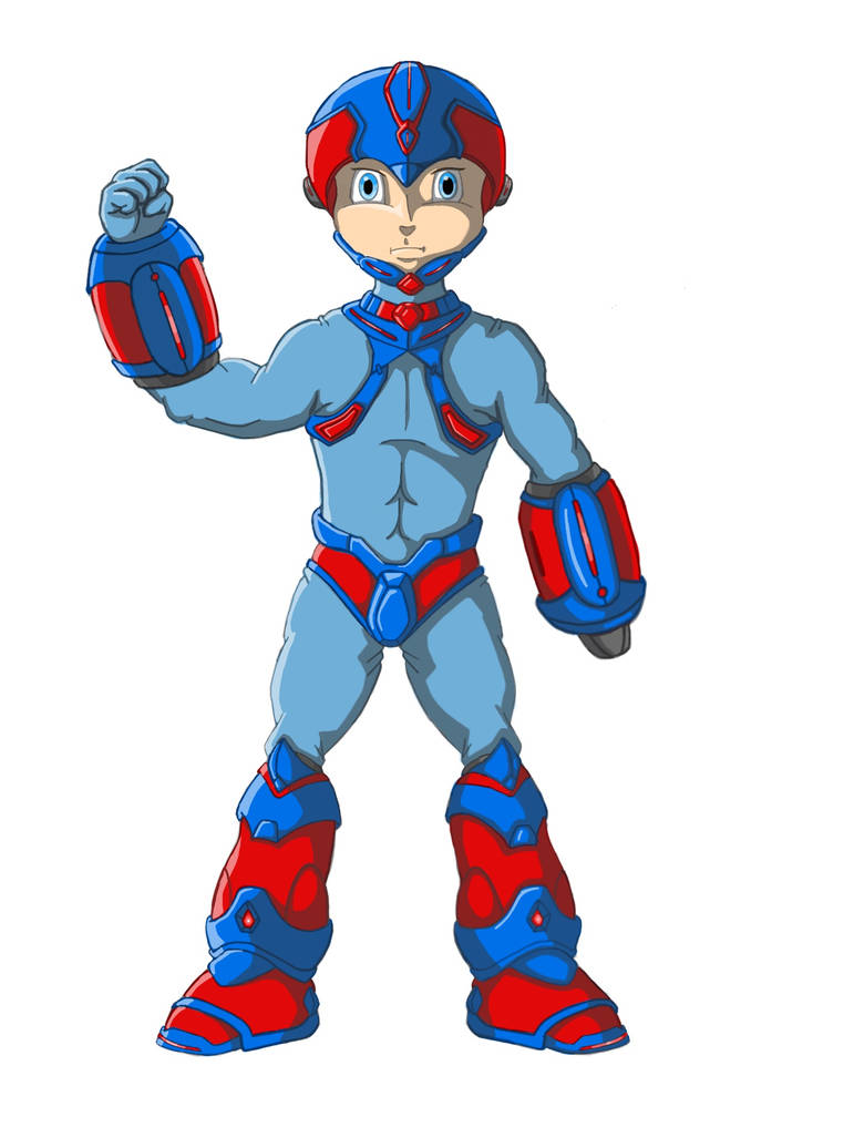 Shin Megaman by Guyverman on DeviantArt