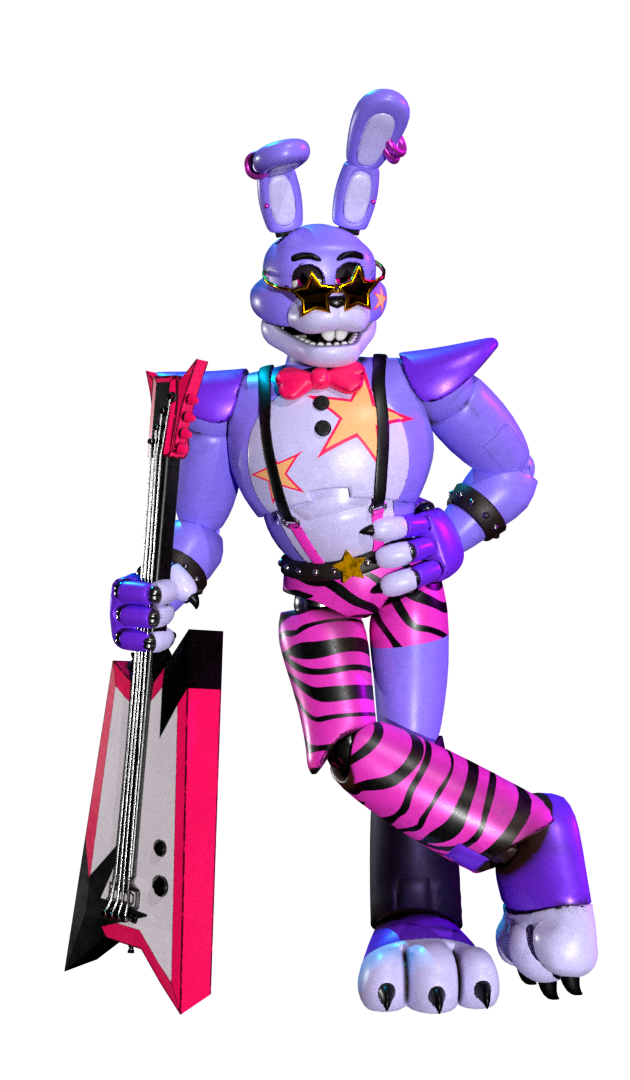 Pixilart - Glamrock bonnie by Crystalwater1