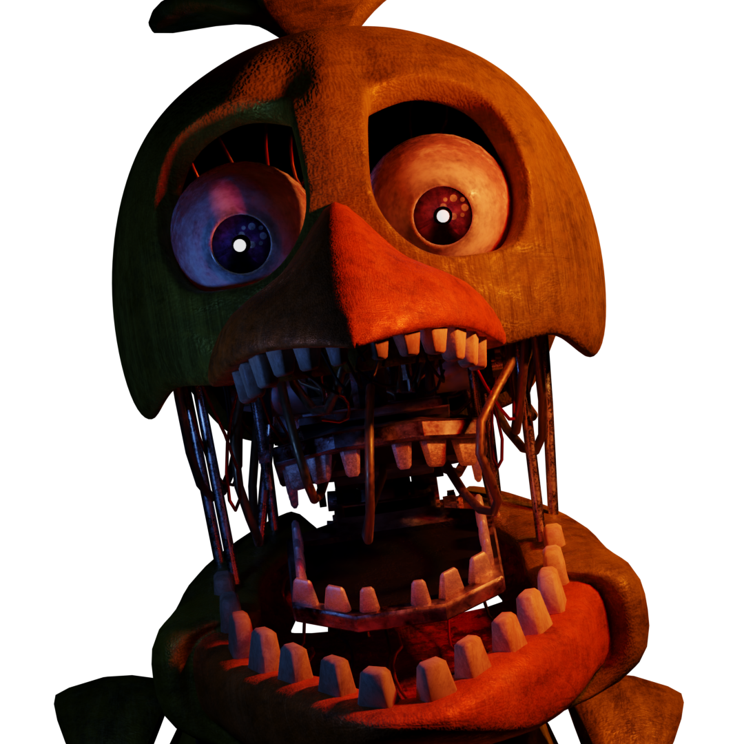 New Model Of Withered Chica by e74444444444 on DeviantArt