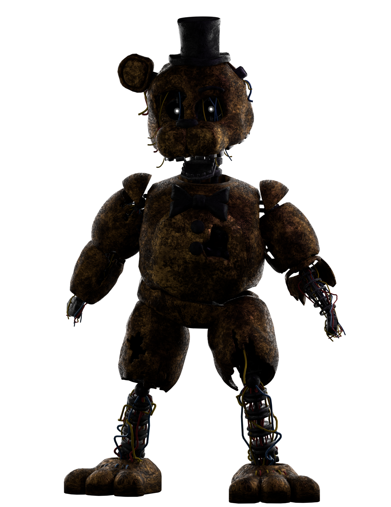 Ignited Freddy by TicTacFreshMint on DeviantArt