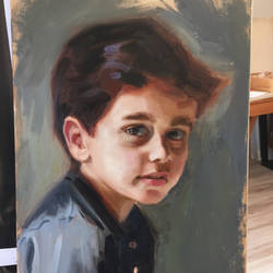 Portrait of Omar Ajinah