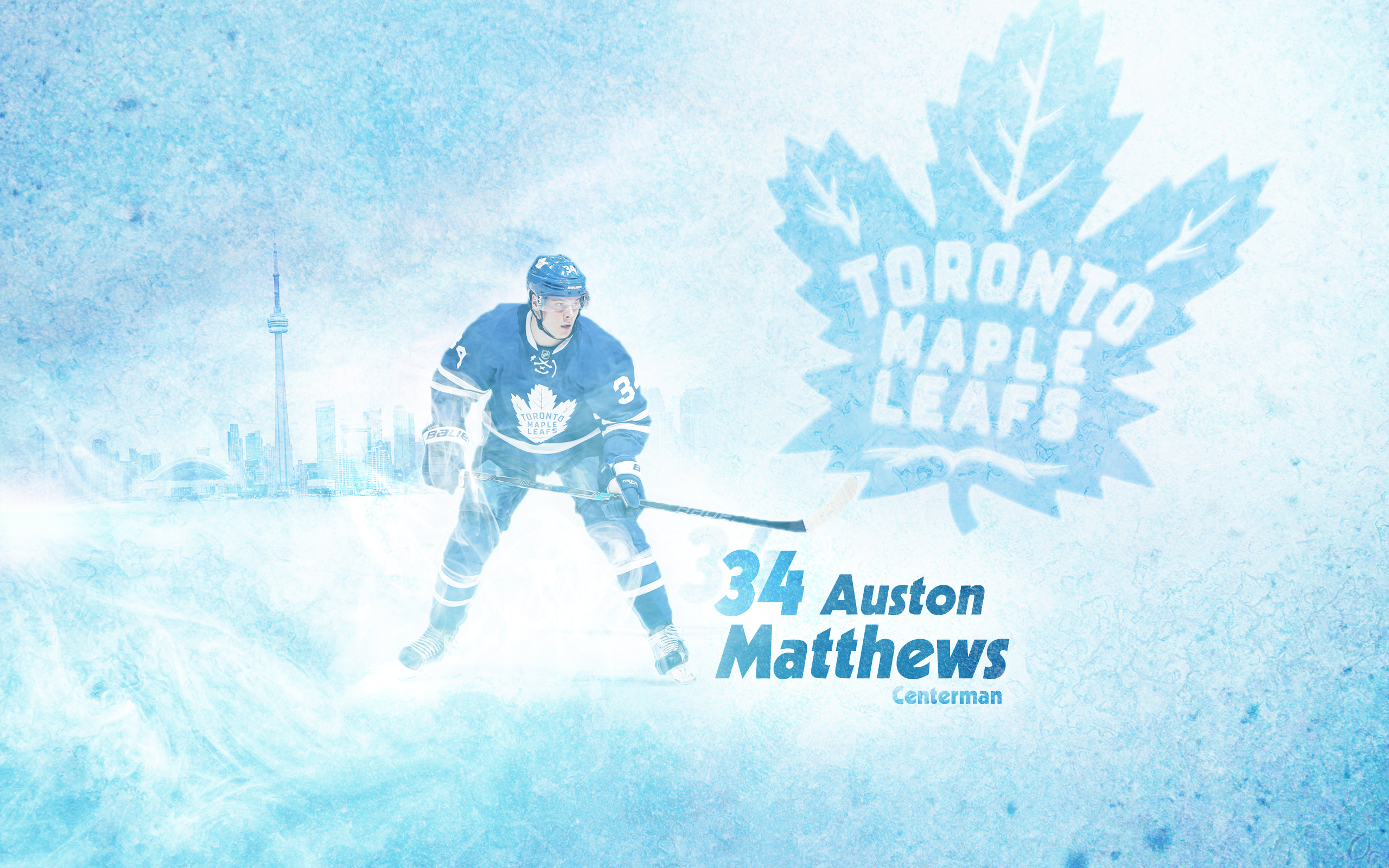 Auston Matthews Toronto Maple Leafs wallpers