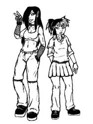 Morwen and Chiyo