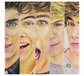 One Direction Color Pencils