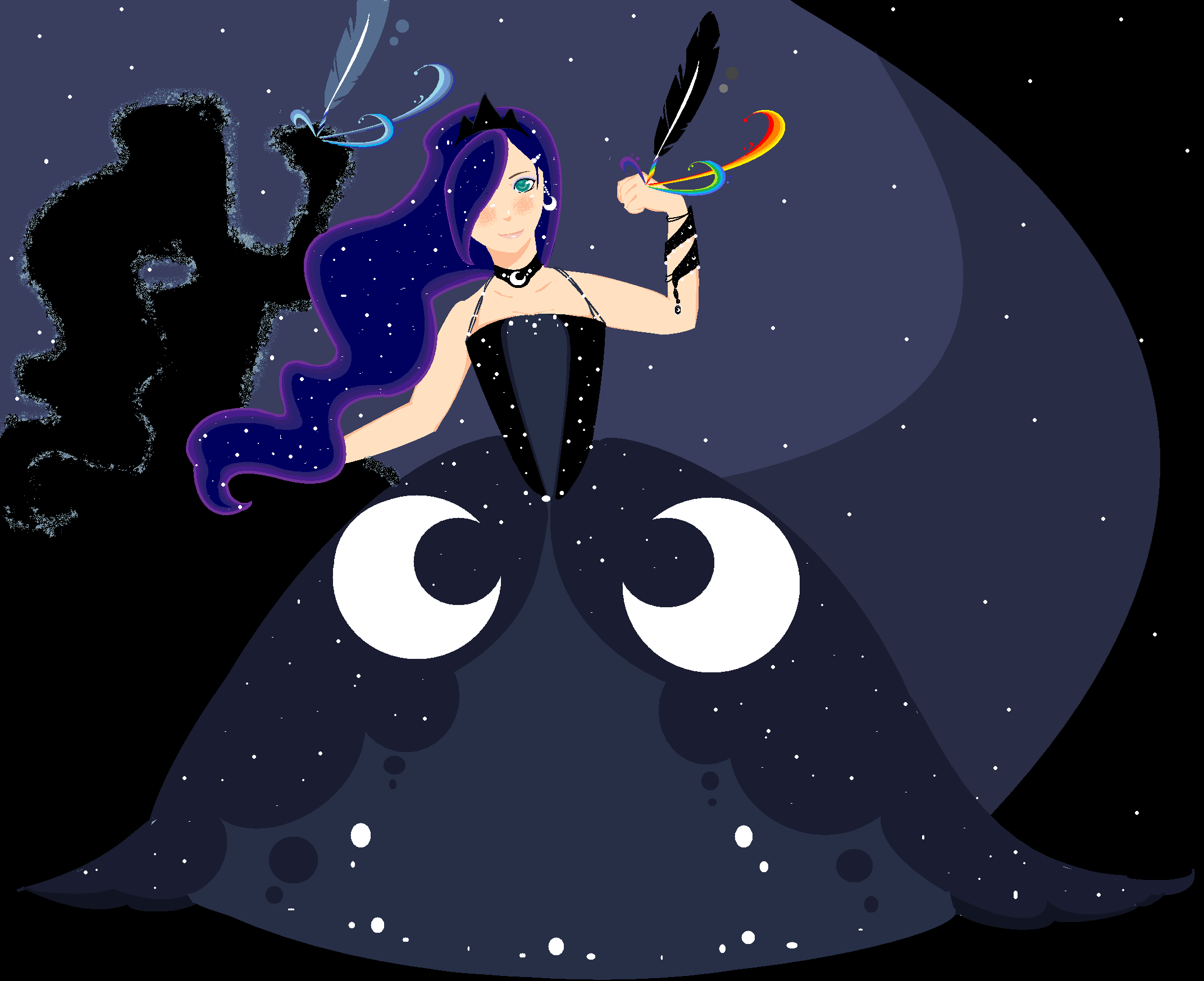 Princess Luna human