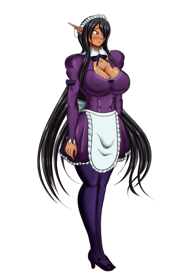 Kuroinu Kedakaki Seijo Wa Hakudaku Ni Somaru 2 Kuroinu Rebellion: Origa Discordia 4.0 Maid Outfit by LionheartXIII on