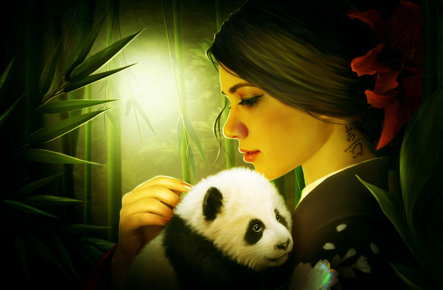 Little panda by ElenaDudina Little panda by ElenaDudina