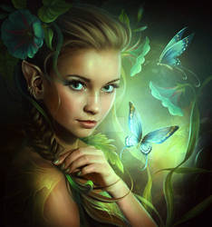 The butterfly fairy by ElenaDudina