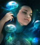 Dreaming of jellyfish by ElenaDudina