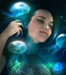 Dreaming of jellyfish by ElenaDudina