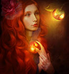 Lady of the apples by ElenaDudina