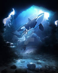 Underwater scene