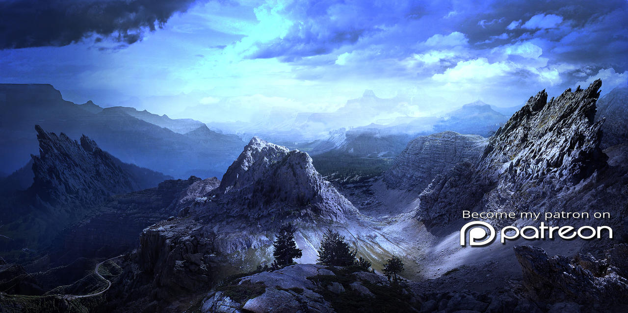 Blue mountains by ElenaDudina