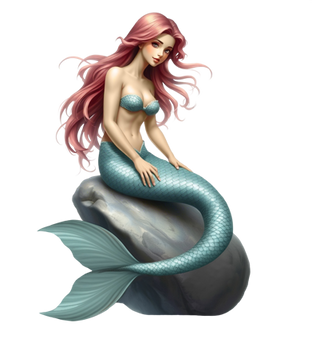 Mermaid 4 PNG Stock