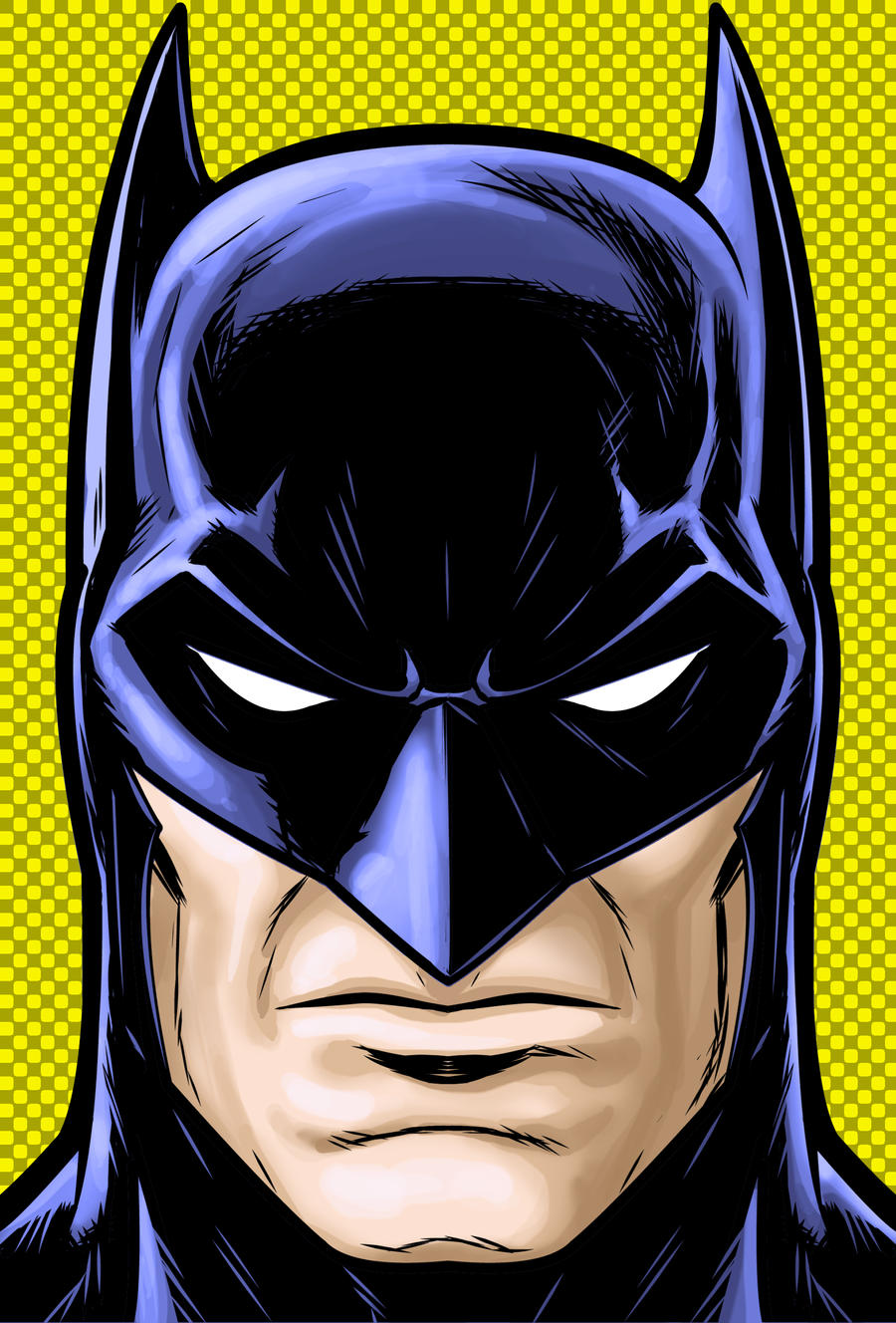 Batman Blue by Thuddleston on DeviantArt