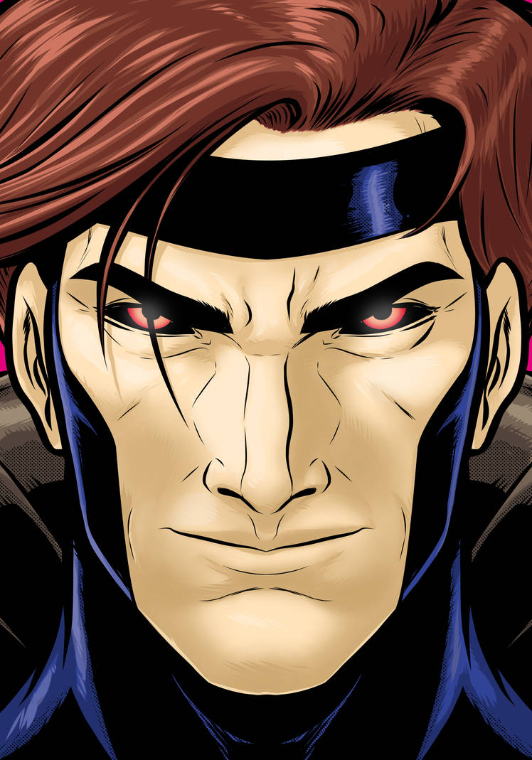 Gambit Portrait Shot by Thuddleston on DeviantArt