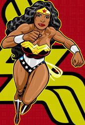 Ebony Wonder Woman Variant Prestige