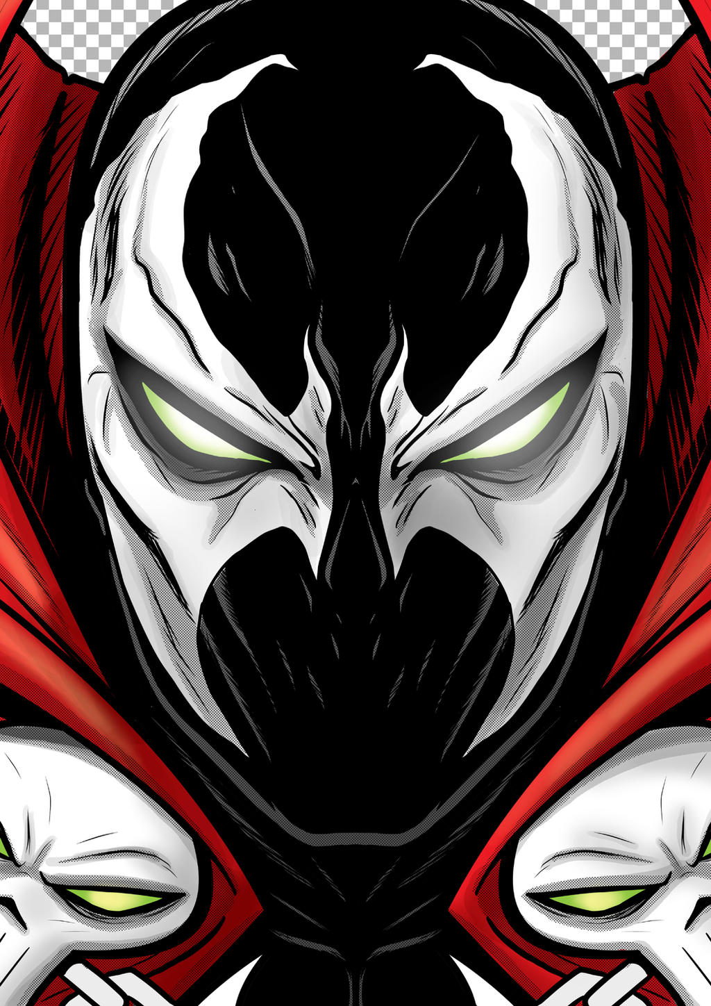 Spawnki SPAWN Portrait Shot Commission by Thuddleston on DeviantArt