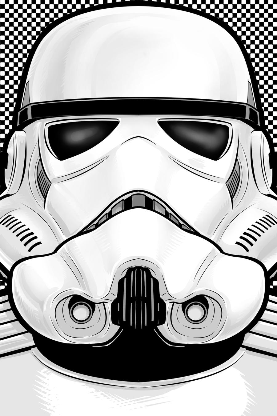 Storm Trooper Portrait Series