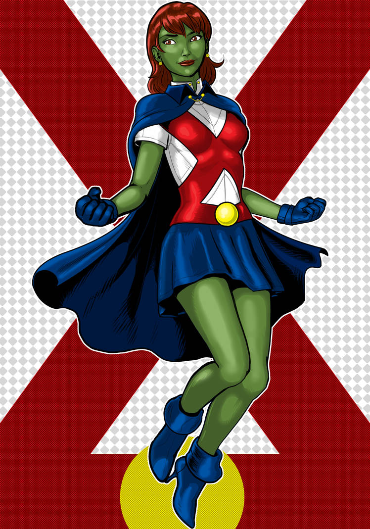 Miss Martian Commission by Thuddleston on DeviantArt.