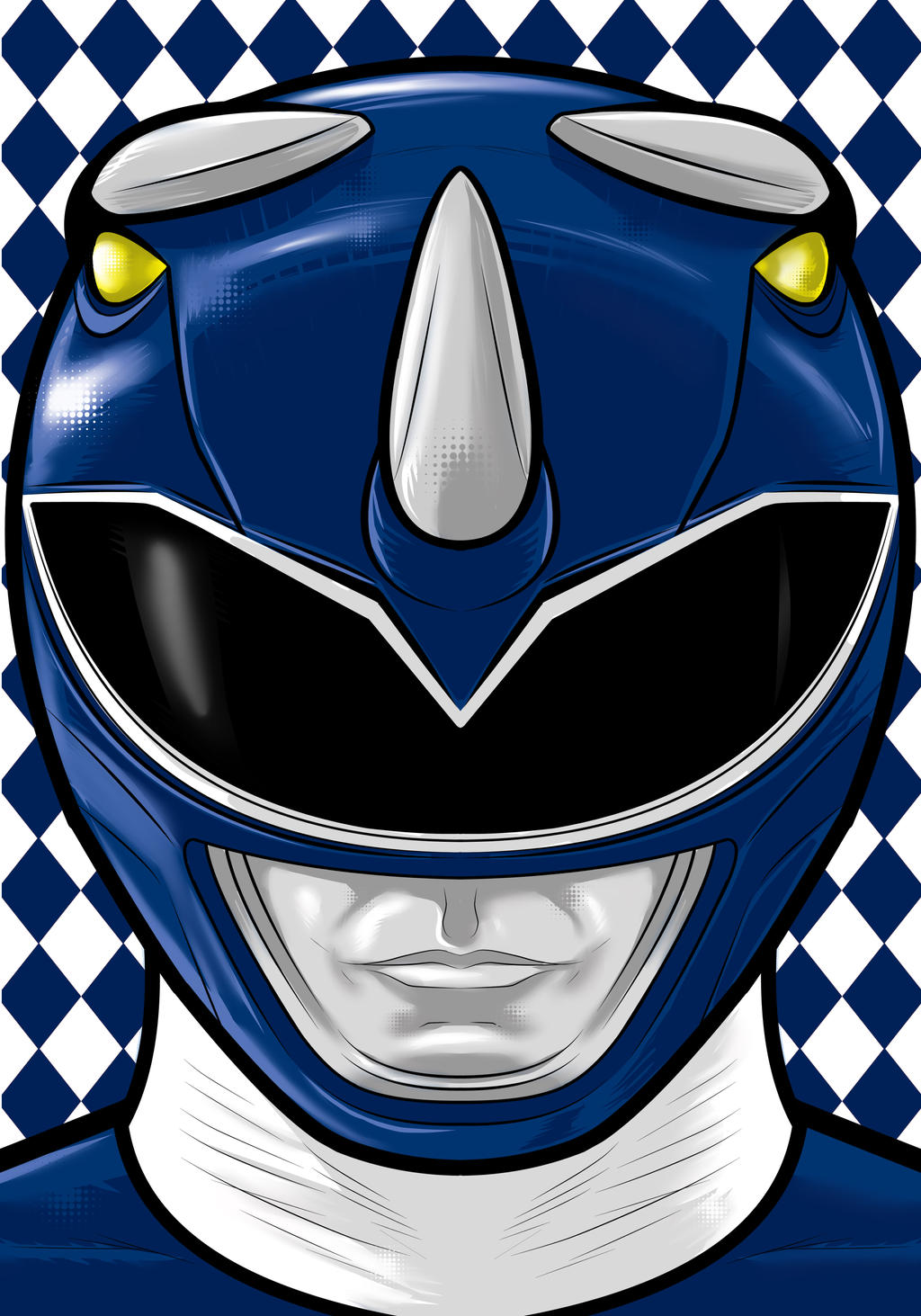 Blue Ranger Traceable Blue Ranger by Thuddleston on DeviantArt