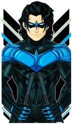 Nightwing Icon Blue
