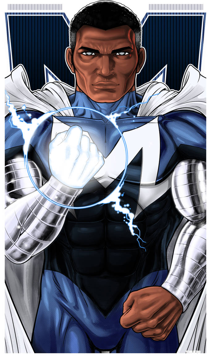 Blue Marvel Icon 2 By Thuddleston On Deviantart