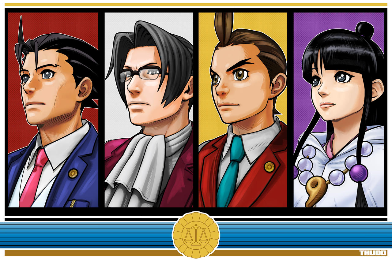 Ace Attorney Characters by Animeartist569 on DeviantArt