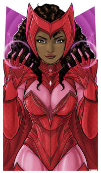 Scarlet Witch Blk Icon