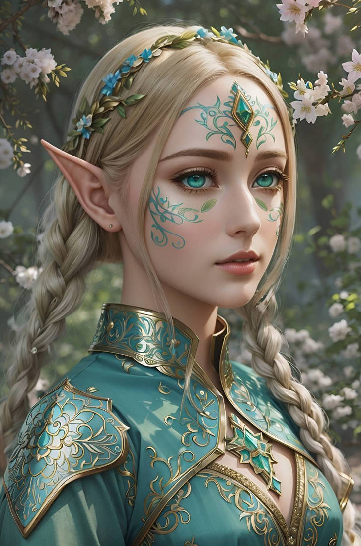Elven Spring by CoolUsernameGuy on DeviantArt