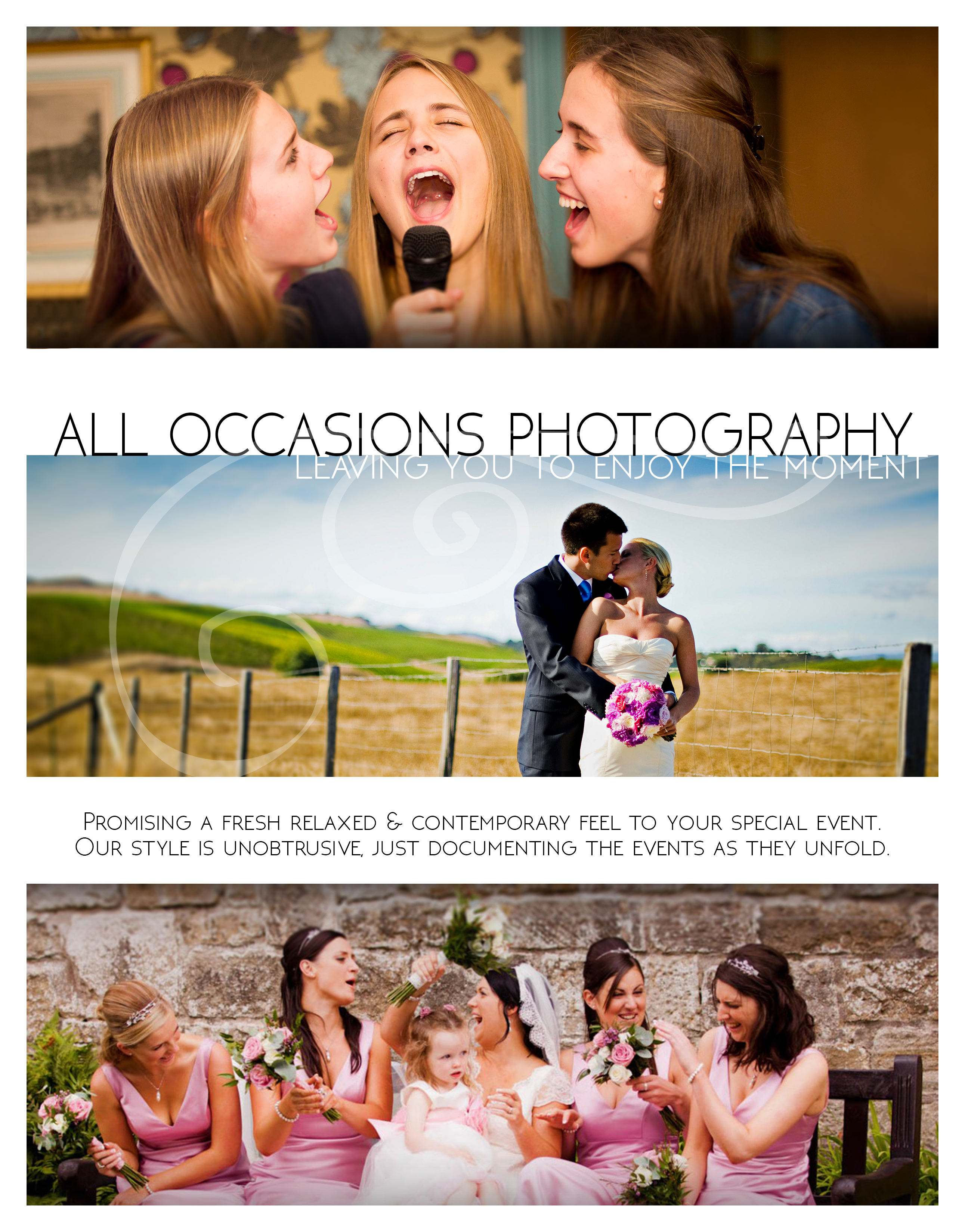 All Occasions Photography Flyer project