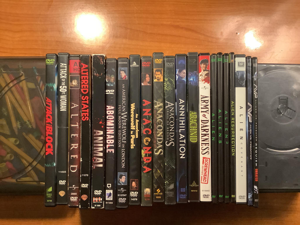 Horror movie collection: part A by Multiomniversal124 on DeviantArt