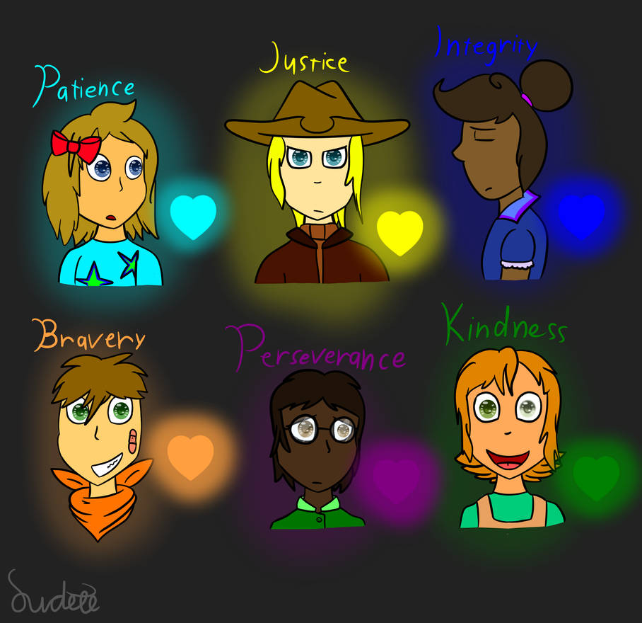 The souls (Undertale) by Violetdrawings on DeviantArt