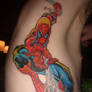 spiderman tatt