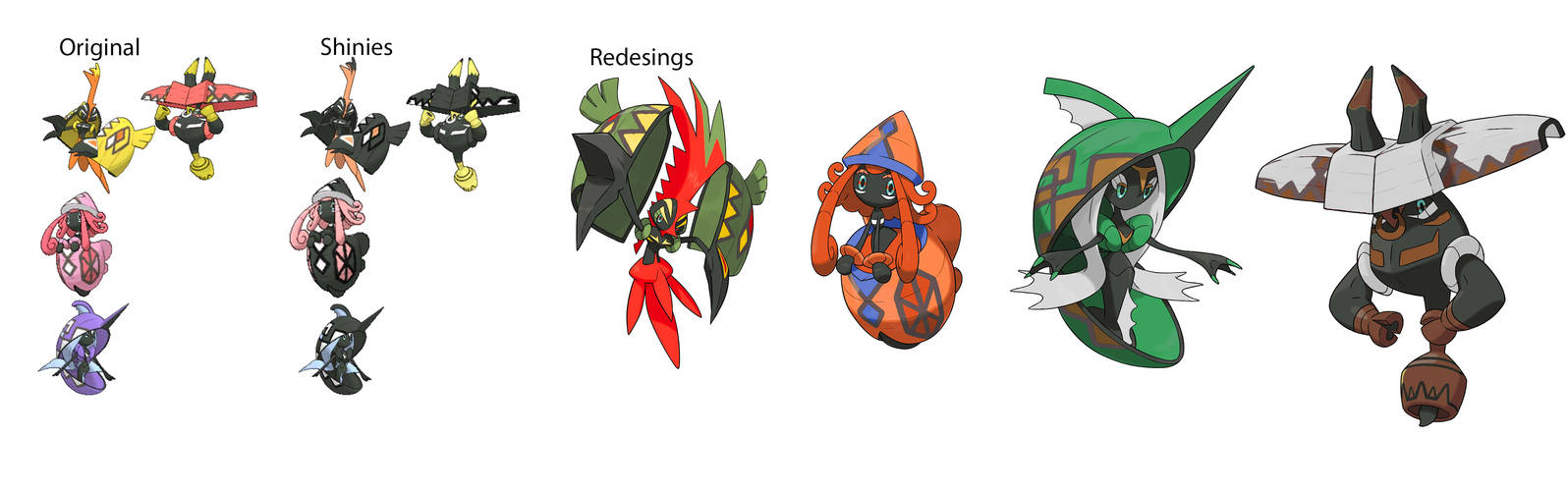 Shiny redesigns ultra beasts by GGArtwork on DeviantArt