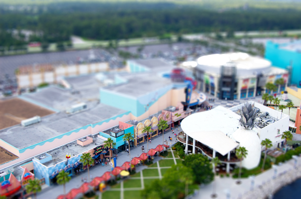 Downtown Disney - Tilt Shift 1