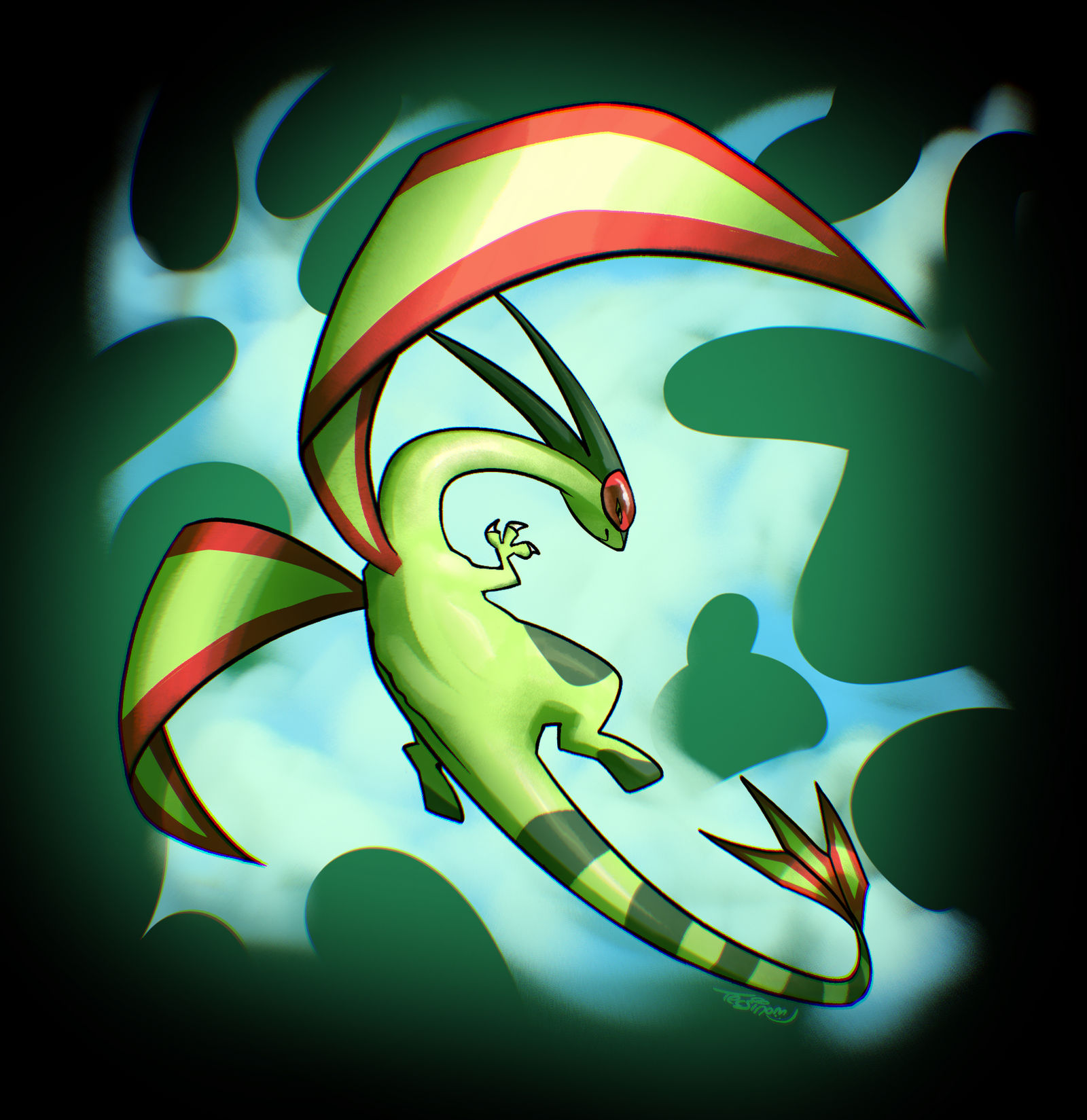 Flygon Poses Flygon by Tecsinom on DeviantArt