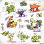 Pokemon Atbu Sketches Etc