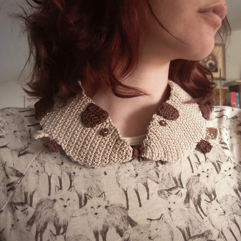 Dachshund Collar Crochet Handmade