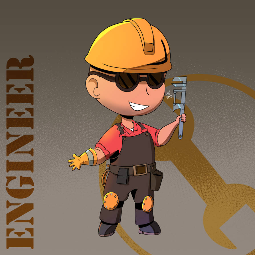 Chibi Engineer by WynautWarrior on DeviantArt